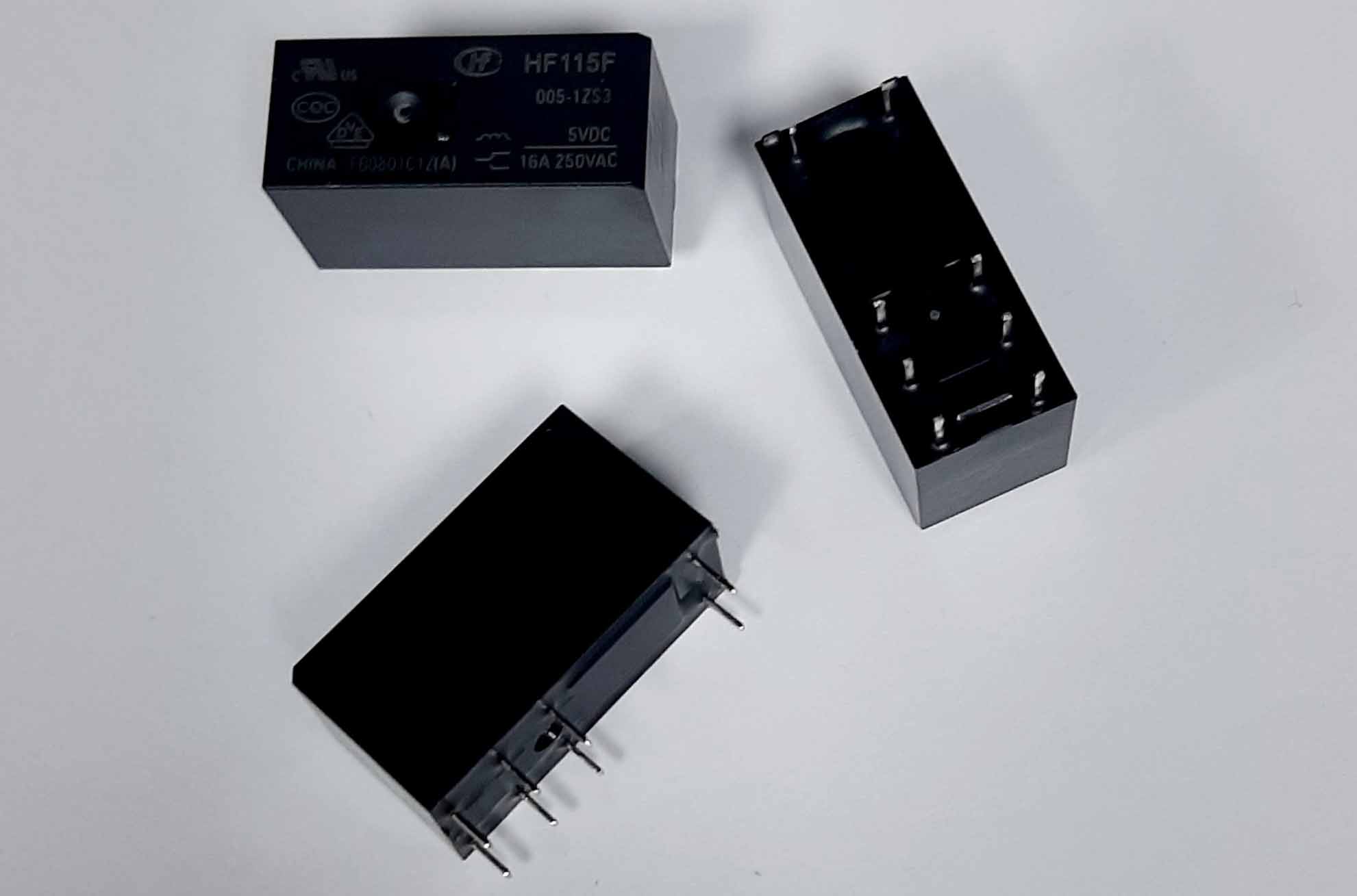 Реле HF 115F 005-1ZS3 16A 250VAC